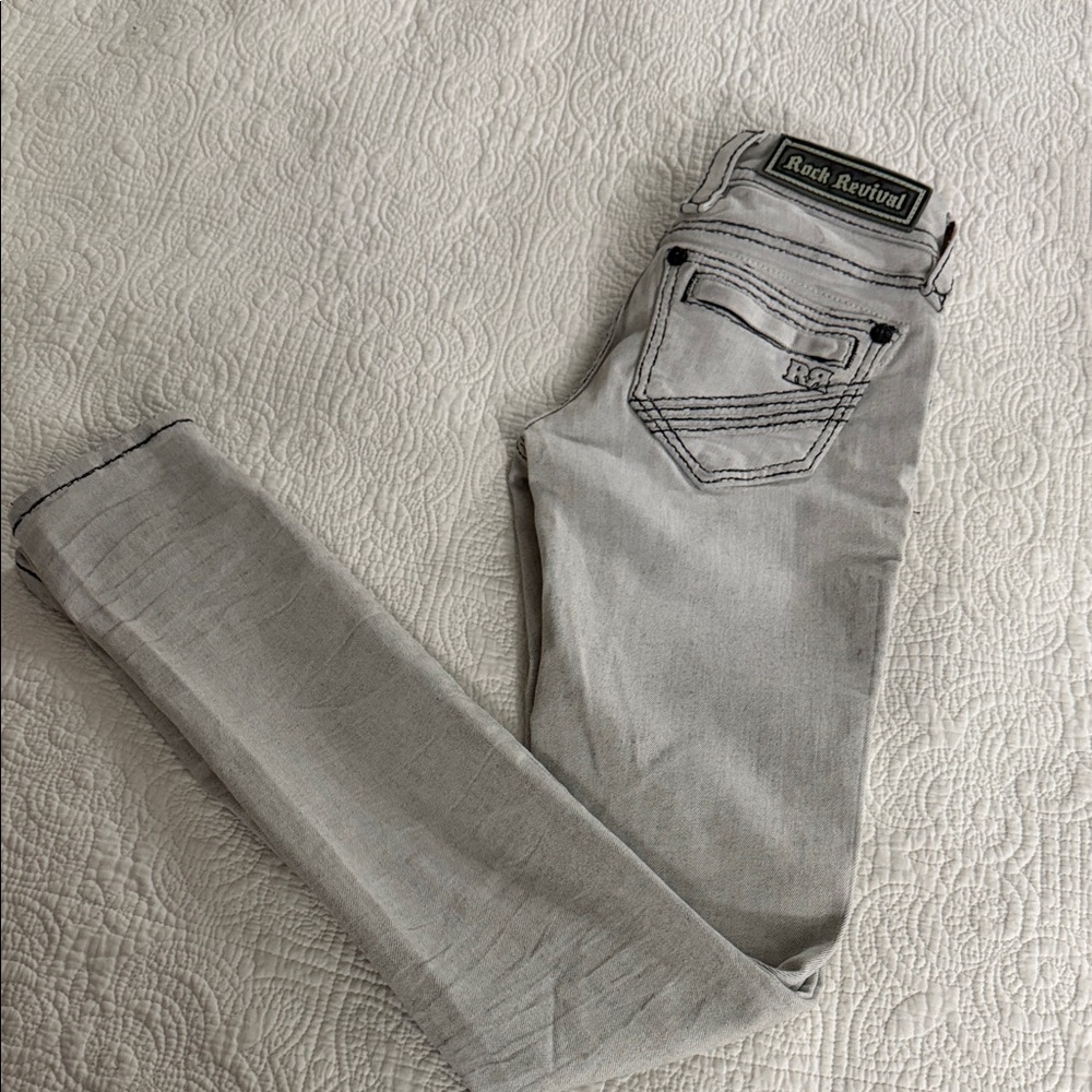 Rock Revival Women's Distressed Skinny Jeans
